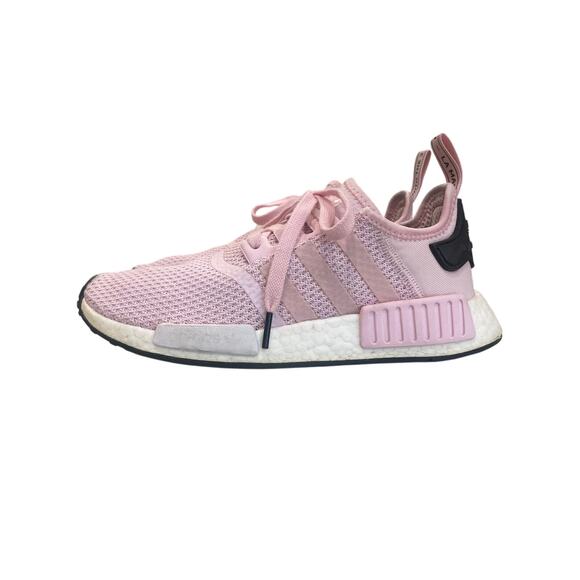 Adidas Sneakers Women’s Size 7 Clear Pink NMD R1 Ultra Boost Athletic Running - Picture 4 of 8